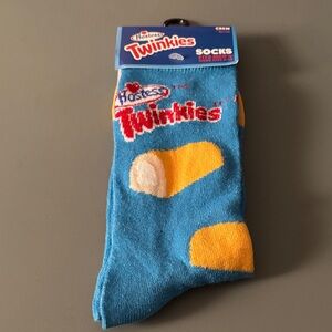 Twinkies Blue Crew Socks